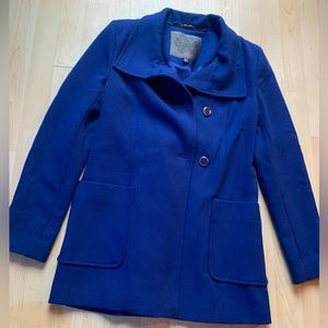 Evernew Royal Blue Pea/Trench Coat